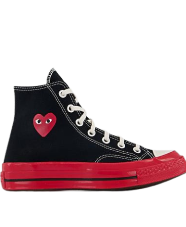 Black & Red Comme Des Garcons Shoes